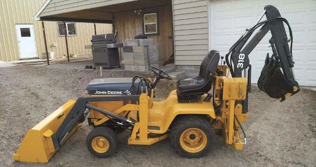 Garden Tractor Backhoe Compact Tractor Backhoe Attachments