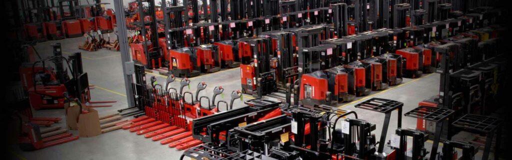 Forklift Parado Montacargas Hombre Parado Forklift Hombre De Pie