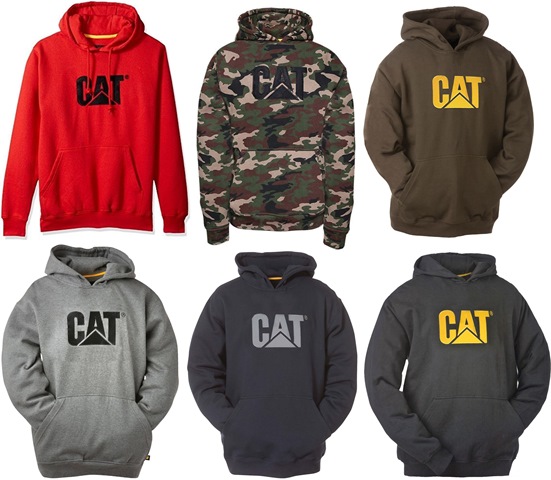cat equipment sweatshirt