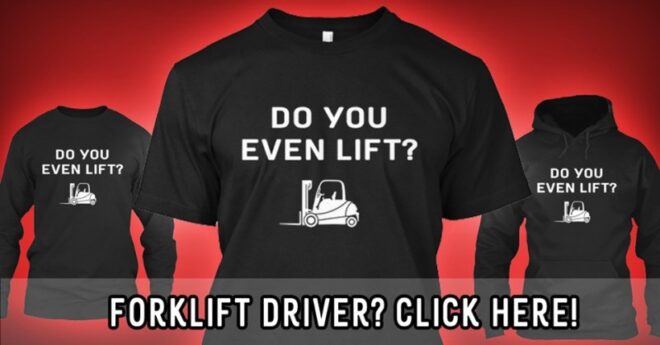 funny forklift t shirts