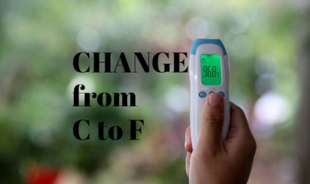 How to change digital Thermometer from Celsius to Fahrenheit 21