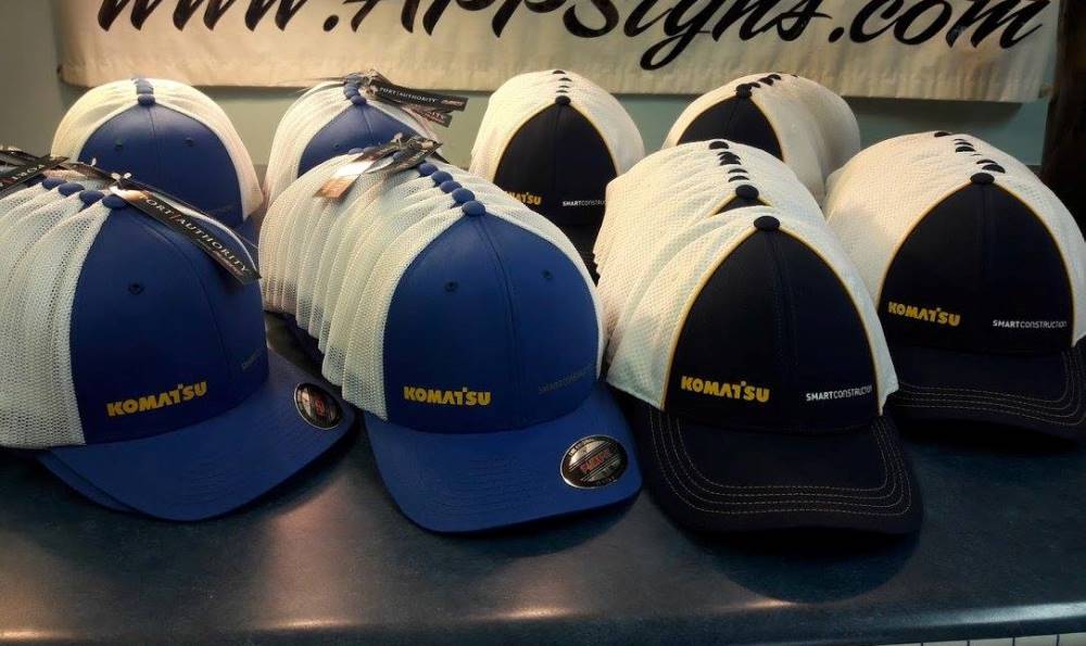 Komatsu Logo Unisex Casquette Sports Cowboy Hat Adjustable Snapback Baseball Denim Cap
